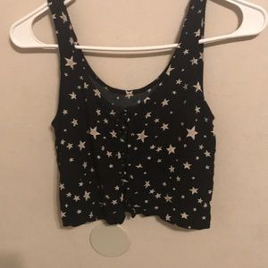 Stars crop top